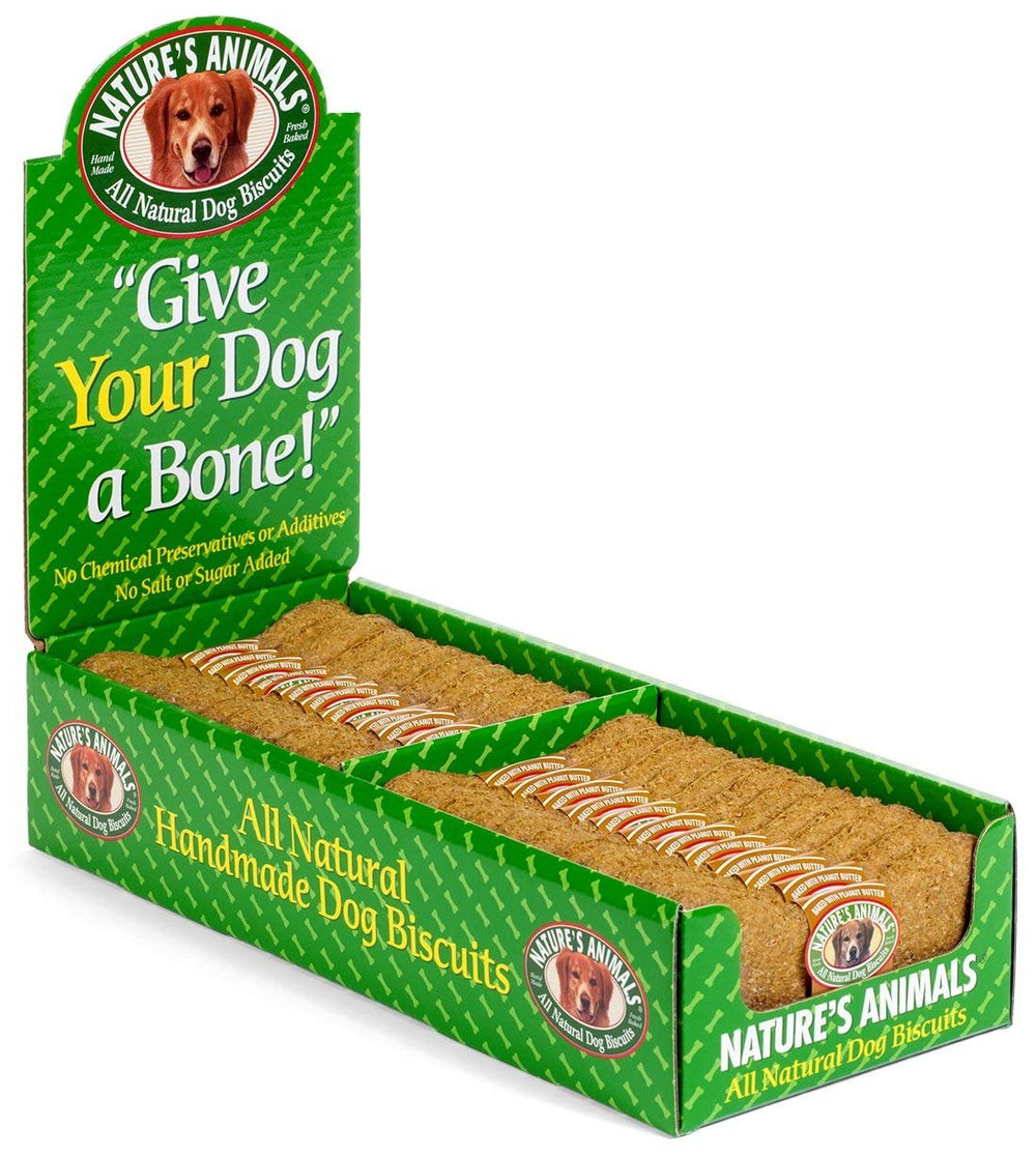 Nature's Animals Original Bakery Biscuits pack ready for convenient dog snacking