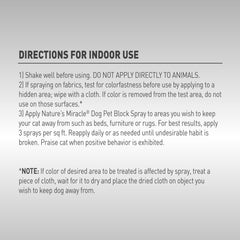 Nature's Miracle Advanced Platinum safety-close highlights pet-safe use around home.