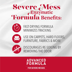 Nature's Miracle Advanced Stain & Odor Eliminator enzymatic-formula targets bio-based stains at the source