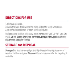 Nature's Miracle Litter Box Scrubbing Wipes packaging highlights OdorCapture 360 technology