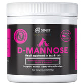 Nature's Pure Edge D-Mannose chicken bottle pour for easy urinary support.