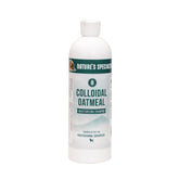 Nature's Specialties Colloidal Oatmeal Shampoo bottle pour for easy pet cleansing