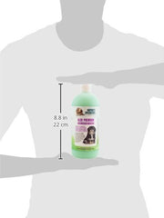 Nature's Specialties Herbal Aloe coat application creates a silky, conditioned finish on pets.