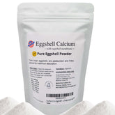 Natures Vitality Farms eggshell powder bottle front for pet calcium support