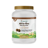 NaturVet All-in-One dog supplement aids hip and joint comfort for active dogs.