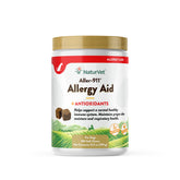 NaturVet Aller-911 soft chews bottle with label highlighting immune support for pets