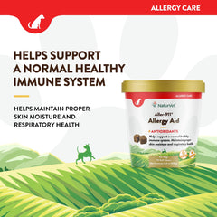 NaturVet Aller-911 tablet form shown for versatile administration options