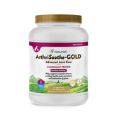 NaturVet ArthriSoothe-GOLD Level 3 bottle with chews supports joint health for pets.