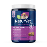 NaturVet Arthrisoothe-Gold Level 3 soft-chews bottle for active dogs' joint support.