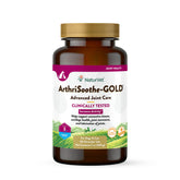 NaturVet ArthriSoothe-Gold Level 3 bottle showing advanced joint support for dogs and cats