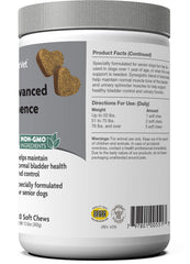 NaturVet botanicals blend product image highlighting urinary health support for dogs.