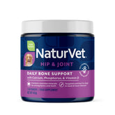 NaturVet Calcium-Phosphorus for Dogs bottle pour shows easy dosing