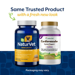 NaturVet soft chews offering cardio support as a tasty daily treat.