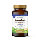 NaturVet Coprophagia deterrent bottle-front close-up for easy dosing and deterrence.
