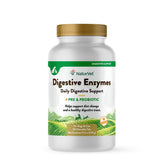NaturVet Digestive Enzymes Plus Probiotics soft chews packaging for easy daily dosing