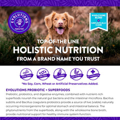 NaturVet Evolutions serving-bowl depicts daily treat for wellness