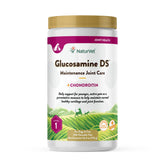 NaturVet Glucosamine DS Level 1 bottle with chews signals joint support for pets