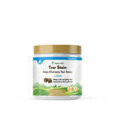 NaturVet Lutein Tear Stain dog bottle—easy daily chews for potential tear stain management.