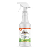 NaturVet Off Limits spray bottle closeup showing herbal deterrent for pets