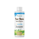 NaturVet Tear Stain Topical Remover Aloe bottle for gentle stain reduction in dogs and cats