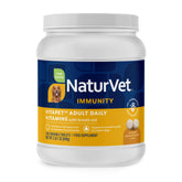NaturVet Vita Pet Breath Aid bottle promotes fresh breath in dogs
