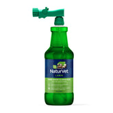 NaturVet Yard Odor Eliminator spray bottle ready for hose attachment for quick outdoor odor control.
