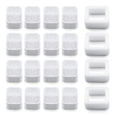 NautyPaws ceramic fountain filters 16-pack improve water quality for pets