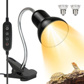 NBIIUYIGE reptile heat lamp UVB coverage supports natural basking and calcium absorption.