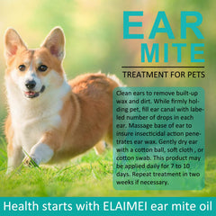 NBTREKTIE Ear Mites Clean applied near ear canal aiding comfort