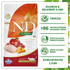N D cat meal serving bowl demonstrates kibble size and presentation for feeding
