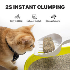 Neakasa Mineral Cat Litter instant-clumping forming quick clumps