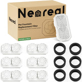 Neareal 6-pack filters packaging highlights value for multi-pet homes