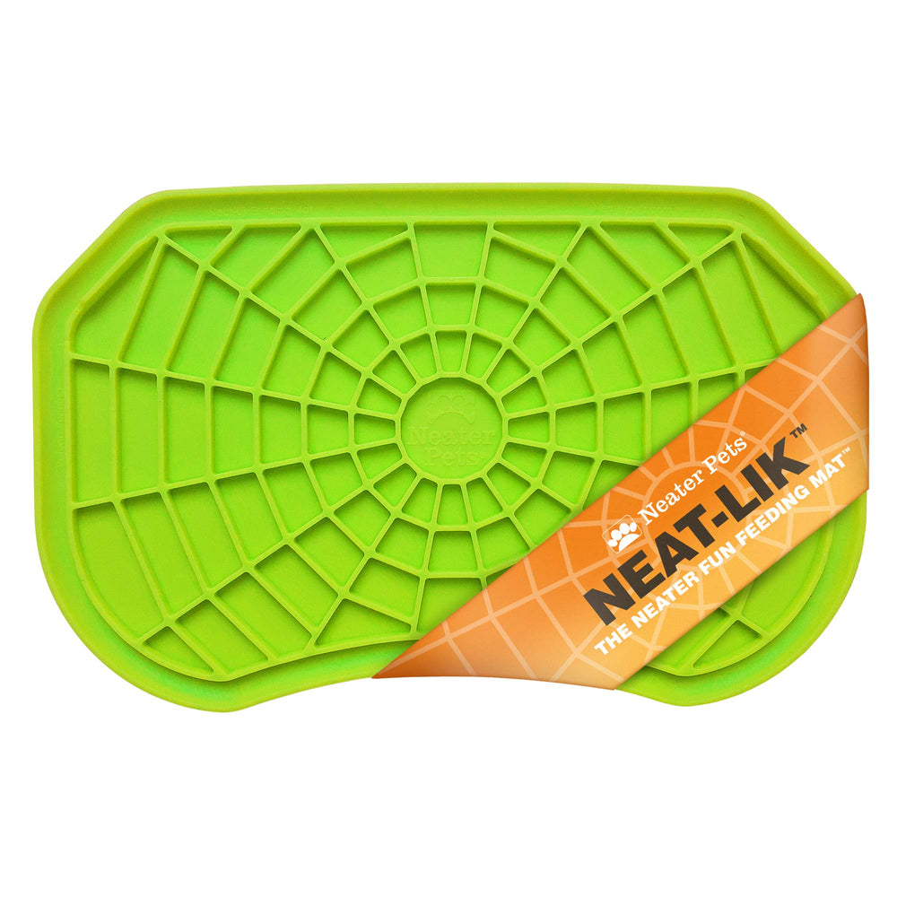Neat-LIK muestra tapete lento para perros y gatos promoviendo comida pausada