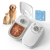 NeatenWise feeder lid enables secure timing for meals.
