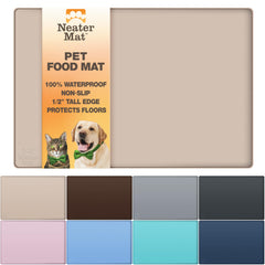 Neater Mat con bordes altos impermeable: protege el suelo de derrames.
