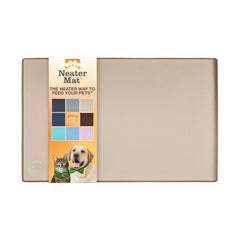 Neater Mat Cappuccino overview shows floor protection and spill containment.