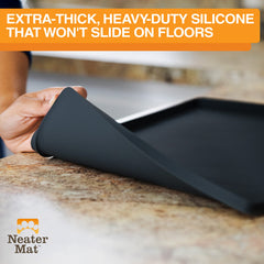 Neater Mat non-slip bottom stability under bowls