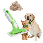 Neater Pet Brands FurDozer X6 couch hair remover in use keeps furniture fur-free.
