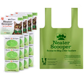 Neater Pets standard bags inside box for tidy scooping.