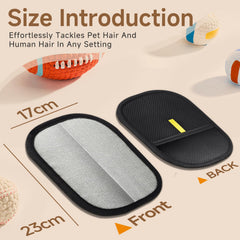 NEBALASTEP glove used on clothes to lift lint and fur