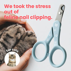 NECOICHI Purrcision ergonomic grip ensures steady trimming sessions