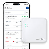 NECTO Necto RV Pet Monitor front view with 3 in 1 sensor for continuous monitoring