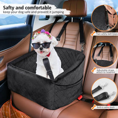 NEEZUKAR booster seat cover and washable fabric simplifies cleaning after muddy adventures.