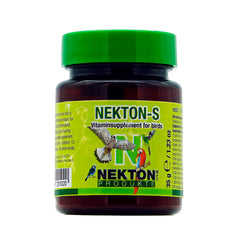 Nekton-S multi-vitamin bottle for everyday bird nutrition and balanced diet support.