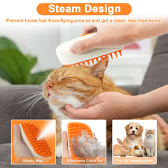 Ergonomic Nepfaivy brush design fits the hand during grooming