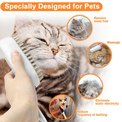 Nepfaivy Cat Steam Brush mist spray helps reduce static and keep floors cleaner.