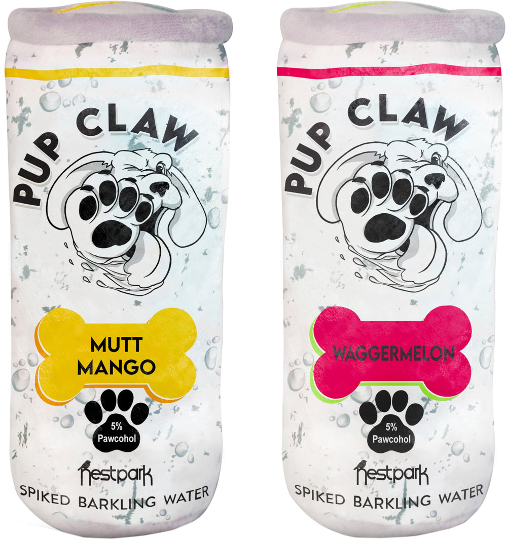 Nestpark Pup Claw dog toy squeaker close-up for interactive playtime.
