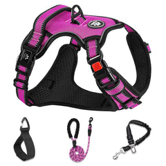 NESTROAD No Pull Harness side-dressing with quick-release buckles for easy on-off