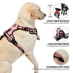NESTROAD padded-breathable-inner with soft mesh keeps dogs comfortable.