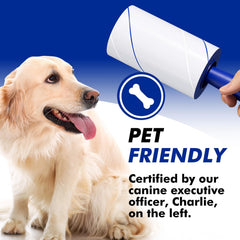 New England Stories lint roller extra stickiness lifts pet hair quickly